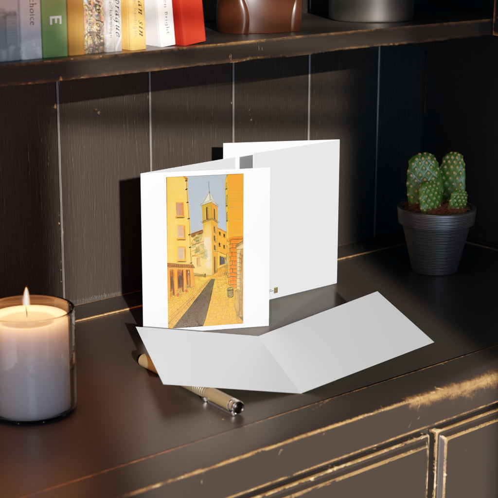 The Lane of Memories - Greeting Card - Original Art by craig Shocklee - Pack of 7
