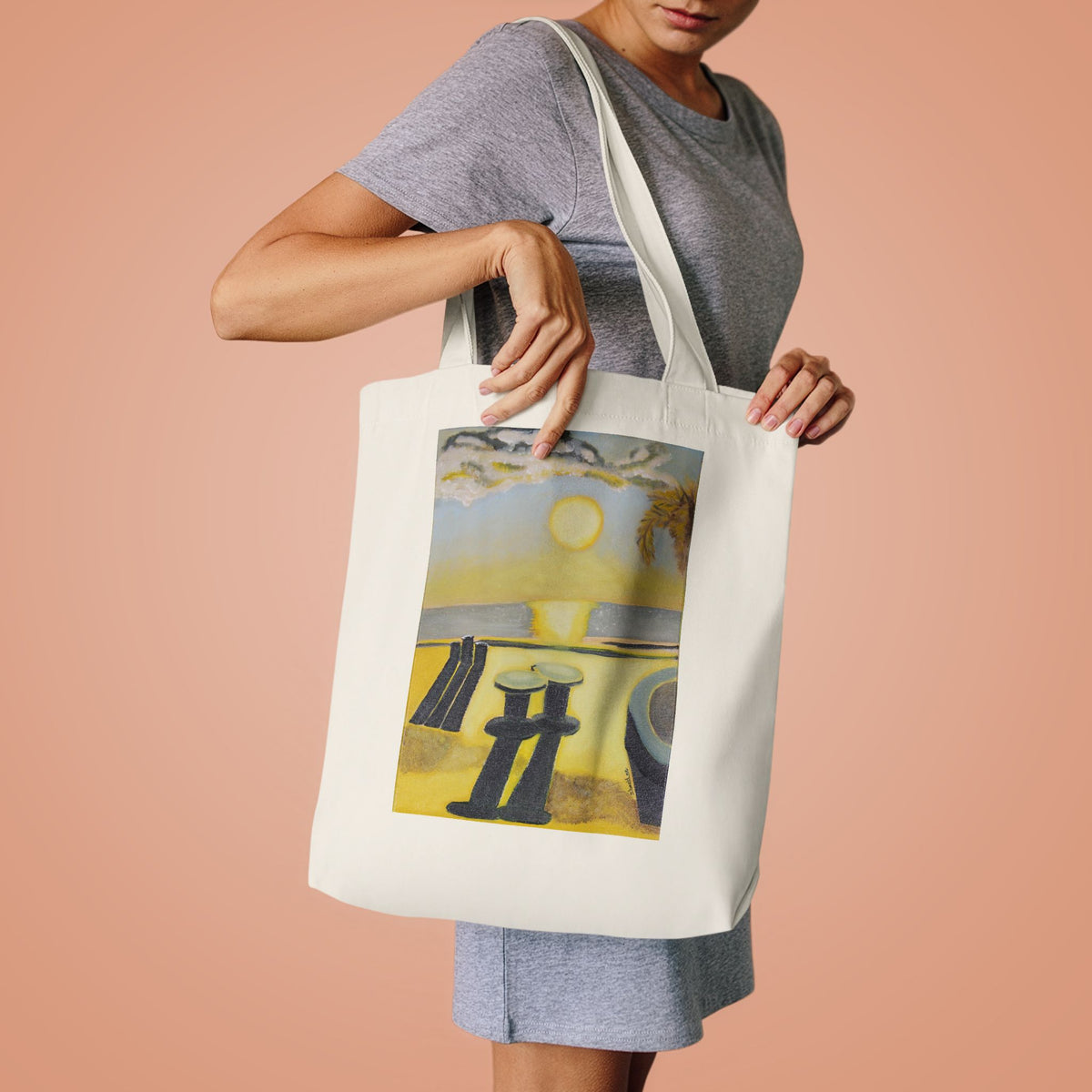 Sunshine on the Beach Tote Bag — Original Art by Craig Shocklee