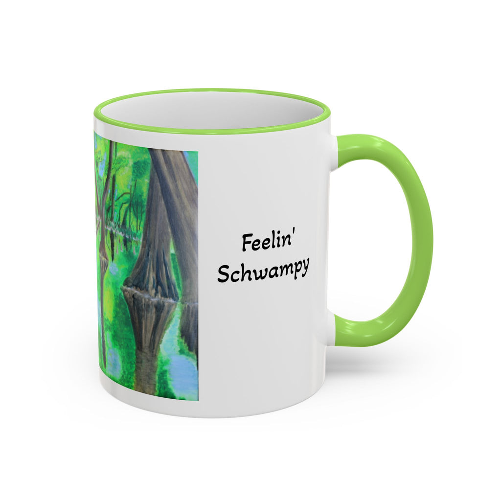 Sunlit Cypress Ceramic Mug - Original Art by Craig Shocklee(11oz)
