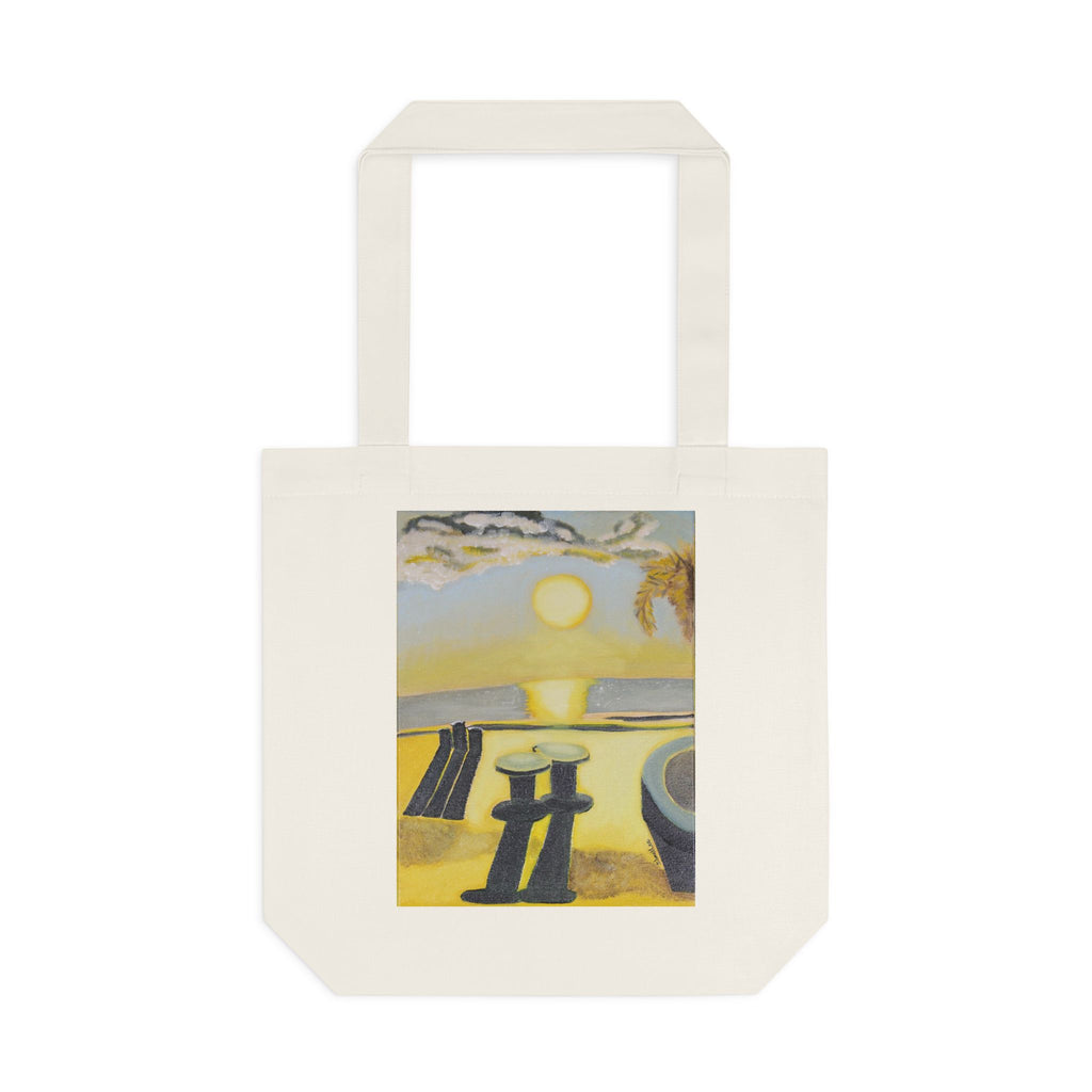 Sunshine on the Beach Tote Bag — Original Art by Craig Shocklee
