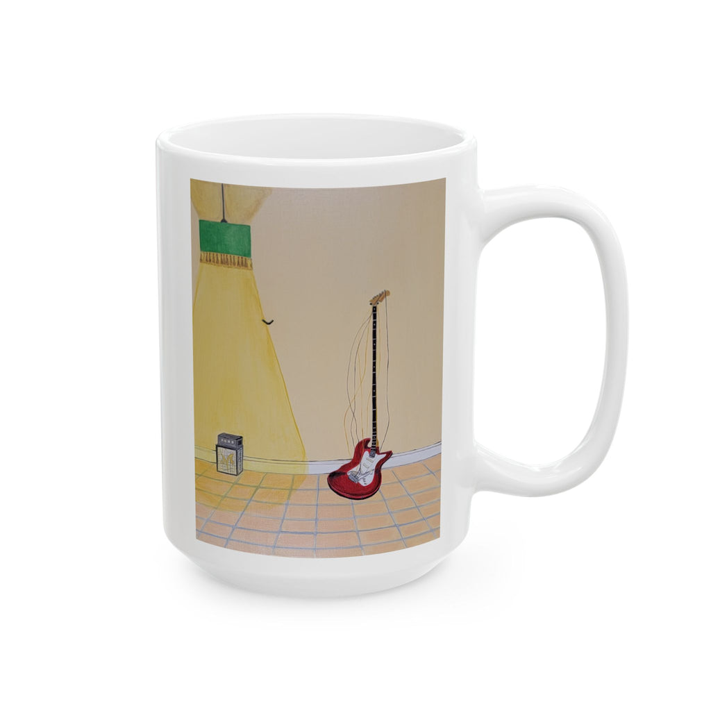 Second Fiddle Ceramic Mug — Original Art by Craig Shocklee