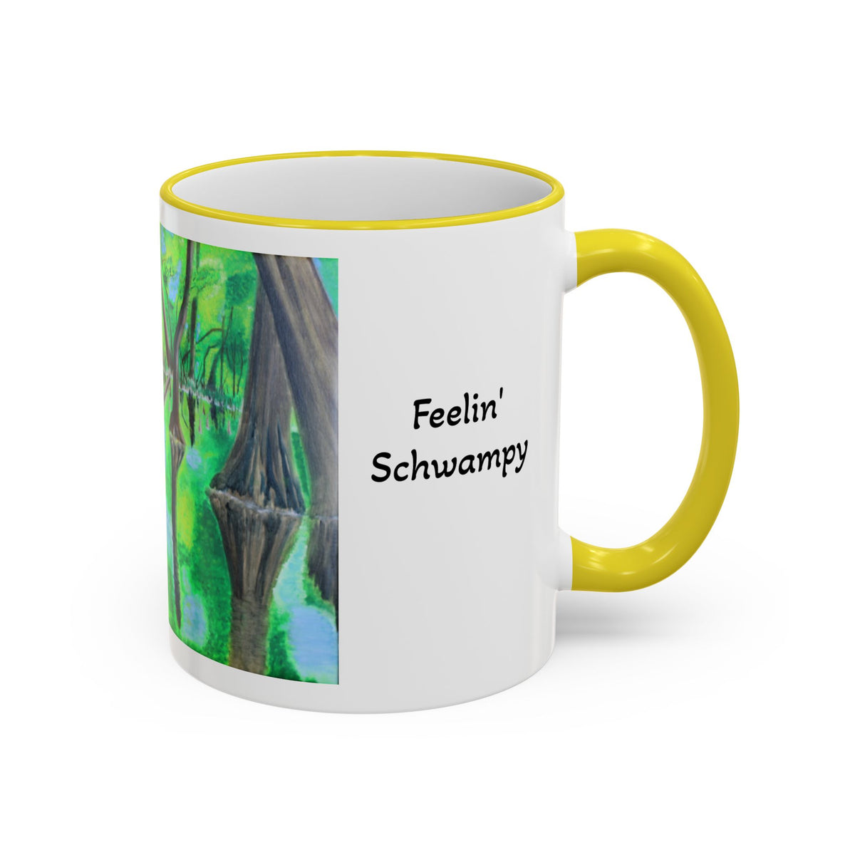 Sunlit Cypress Ceramic Mug - Original Art by Craig Shocklee(11oz)